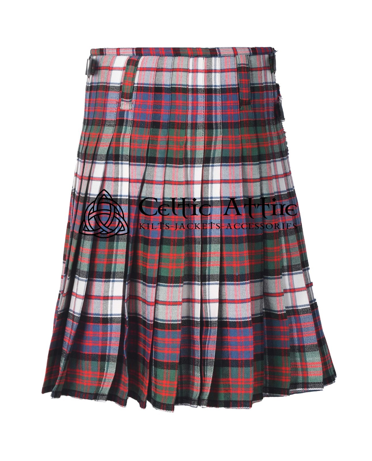 Macdonald Dress Ancient 8 Yard Scottish Kilt – Made to Order By Celtic Attire