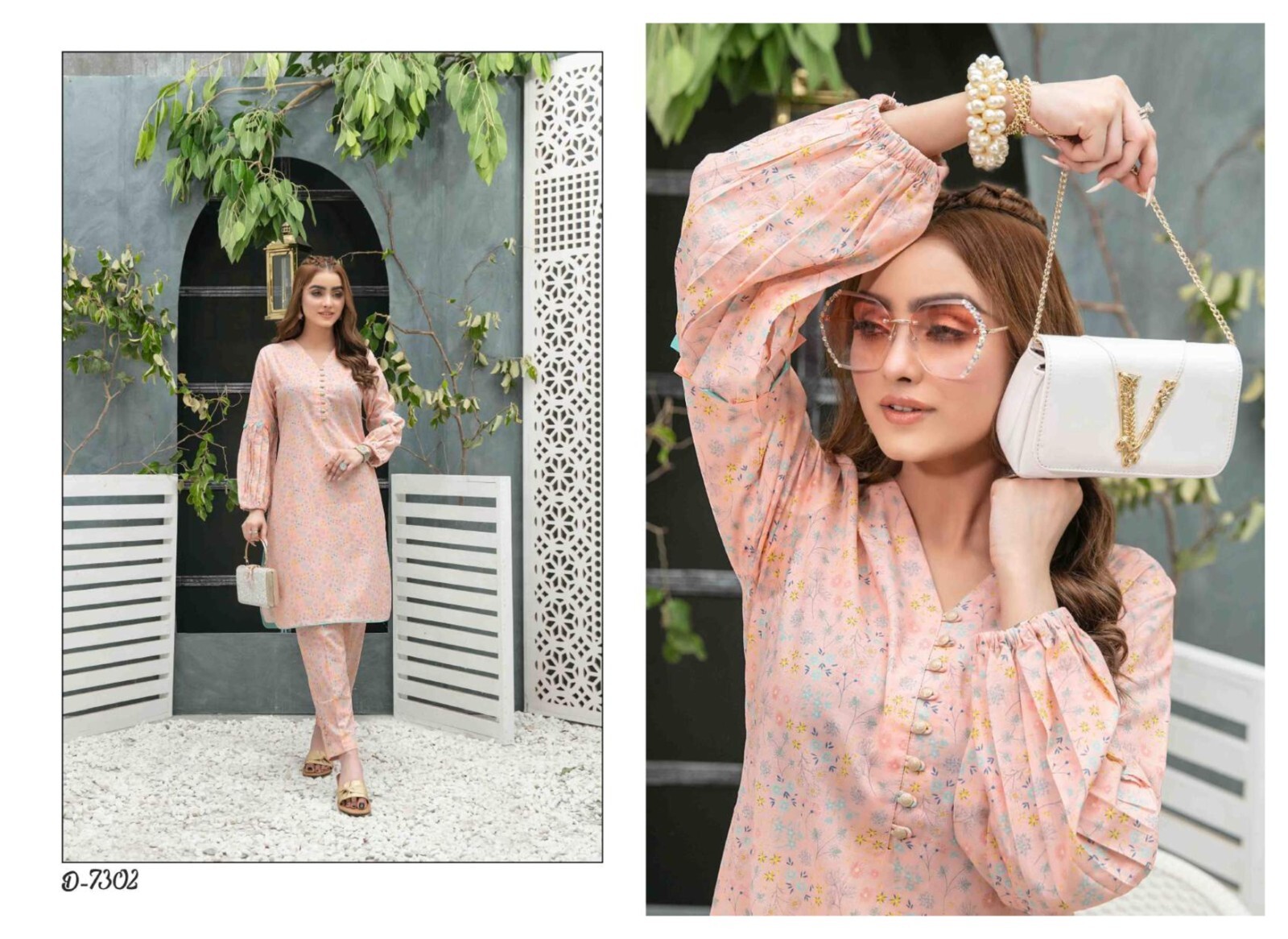 TAWAKKAL LUCIA DIGITAL PRINTED LAWN CLLECTION 2 PIECE SUIT READY TO WEAR