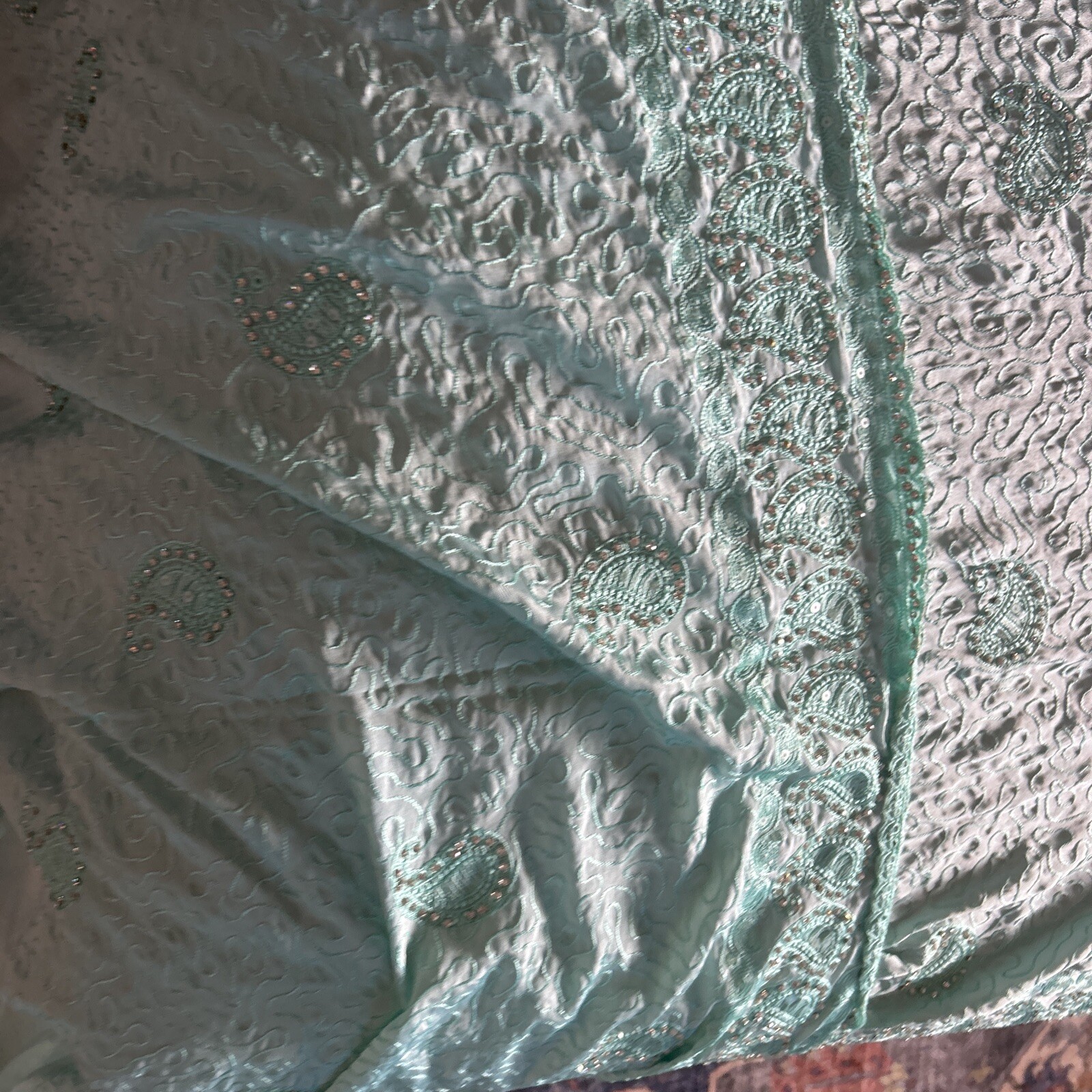 Latest Bollywood Heavy Thread And StoneWork Design Sari/saree/Eid