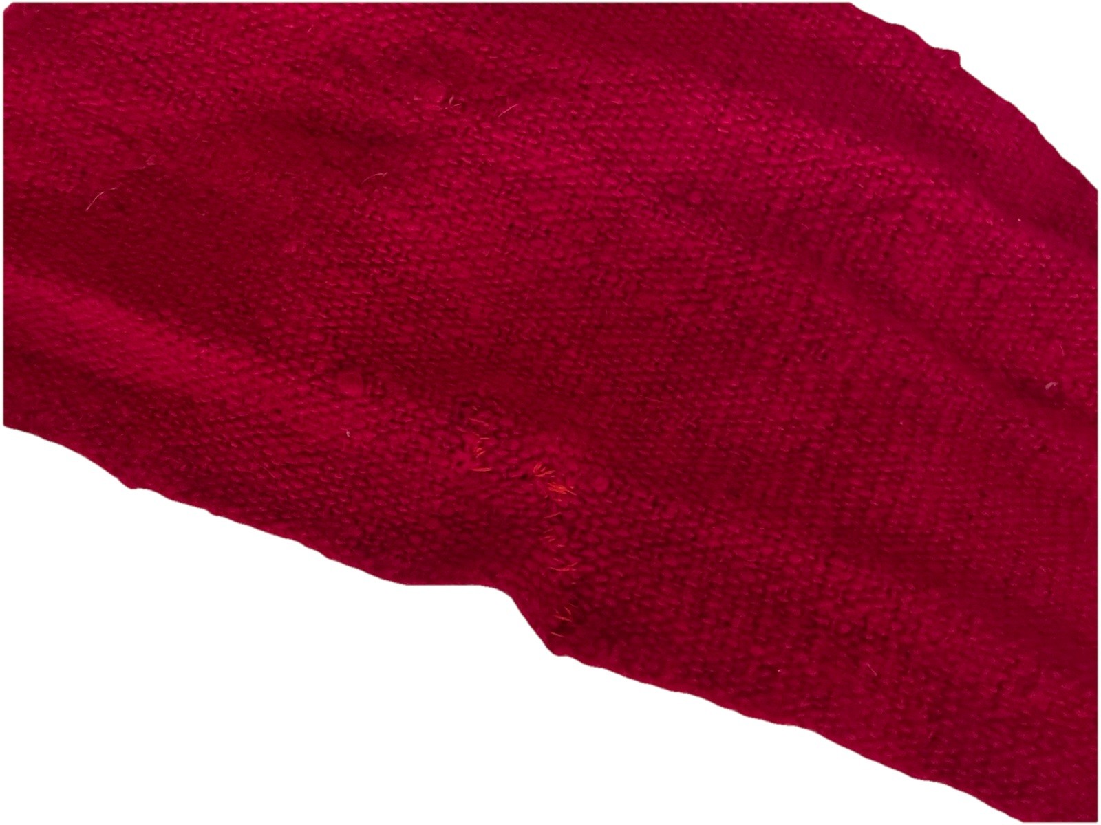 Rare 106″ MAYAN Woven Natural Rattan & Wool BELT Red From Mexico Vintage Rare