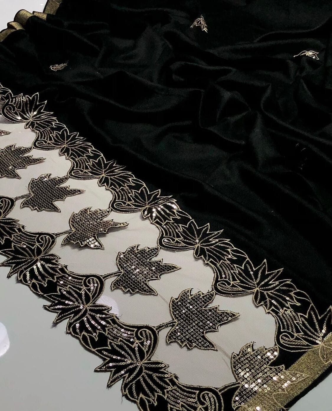 Pakistani Handmade pure Pashmina Shawal  Duappatta