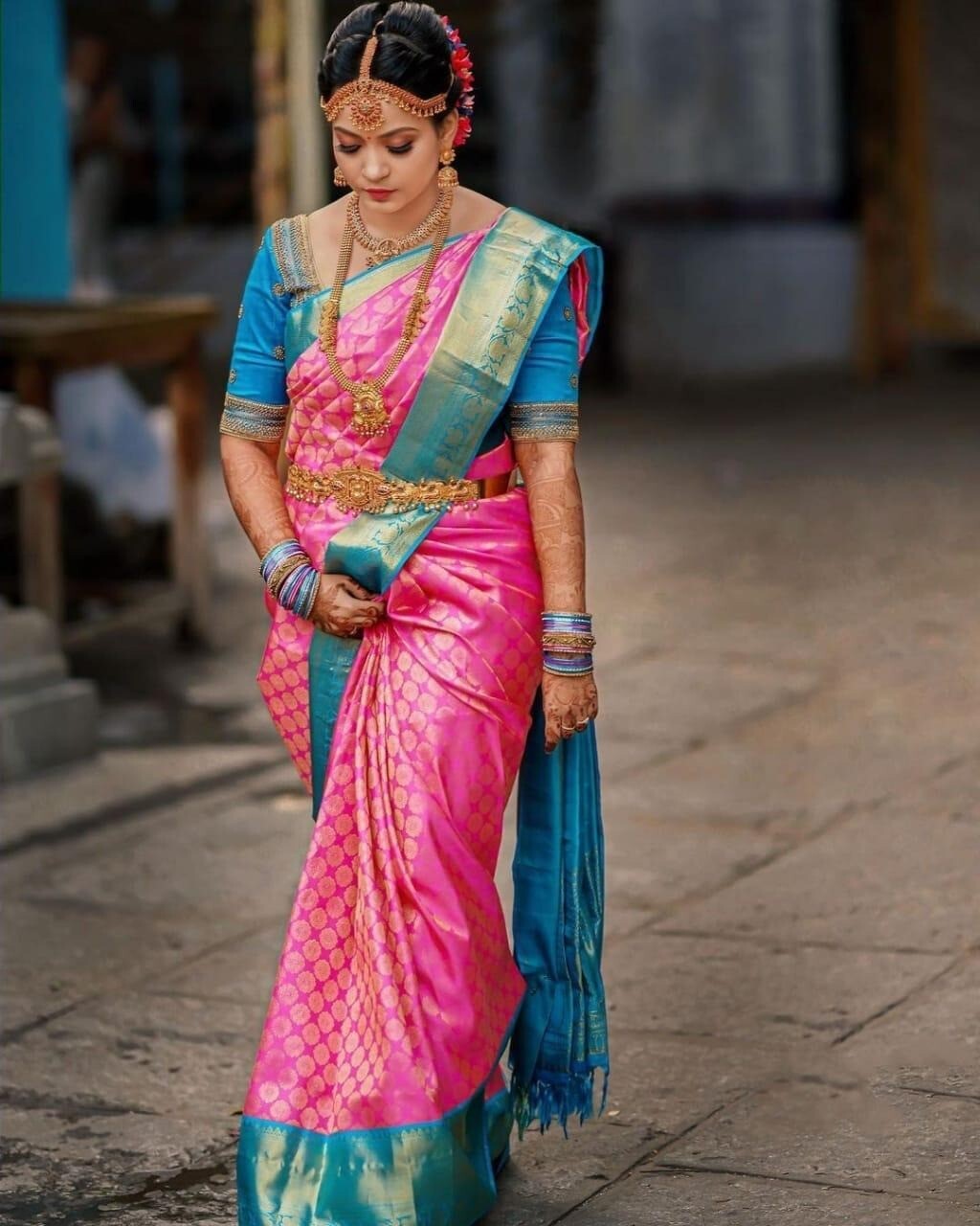Saree Silk Sari Indian Vintage Fabric adorned with beautiful Zari work