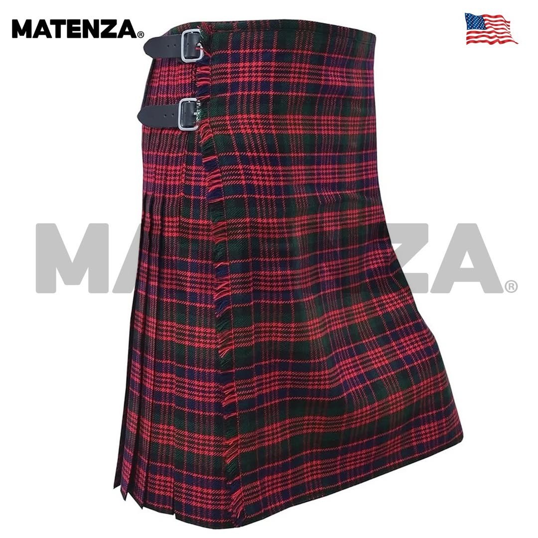 MacDonald Tartan Kilt 8 Yard 16oz Acrylic Wool