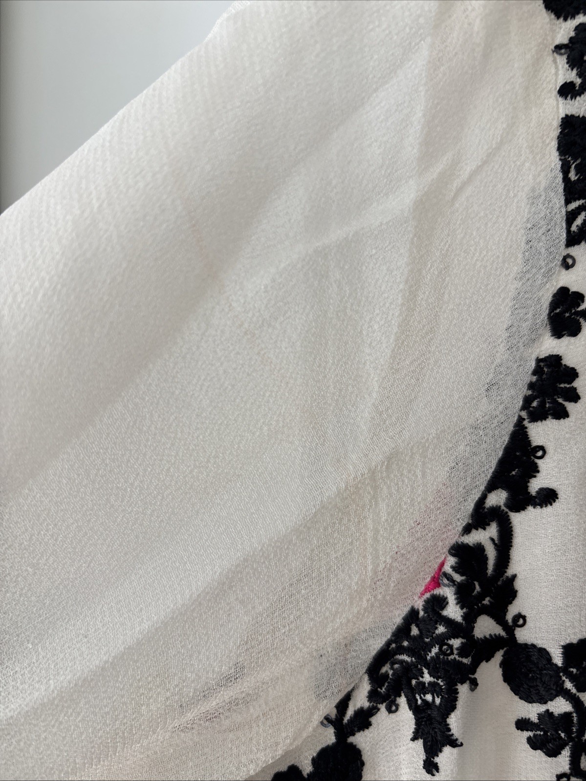Embroidered Chiffon Suit
