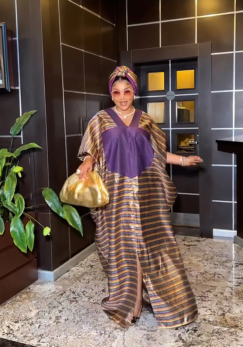 Satin Print Robe Muslim African Women Dress Burqa Arab Islamic Abaya With Scarf