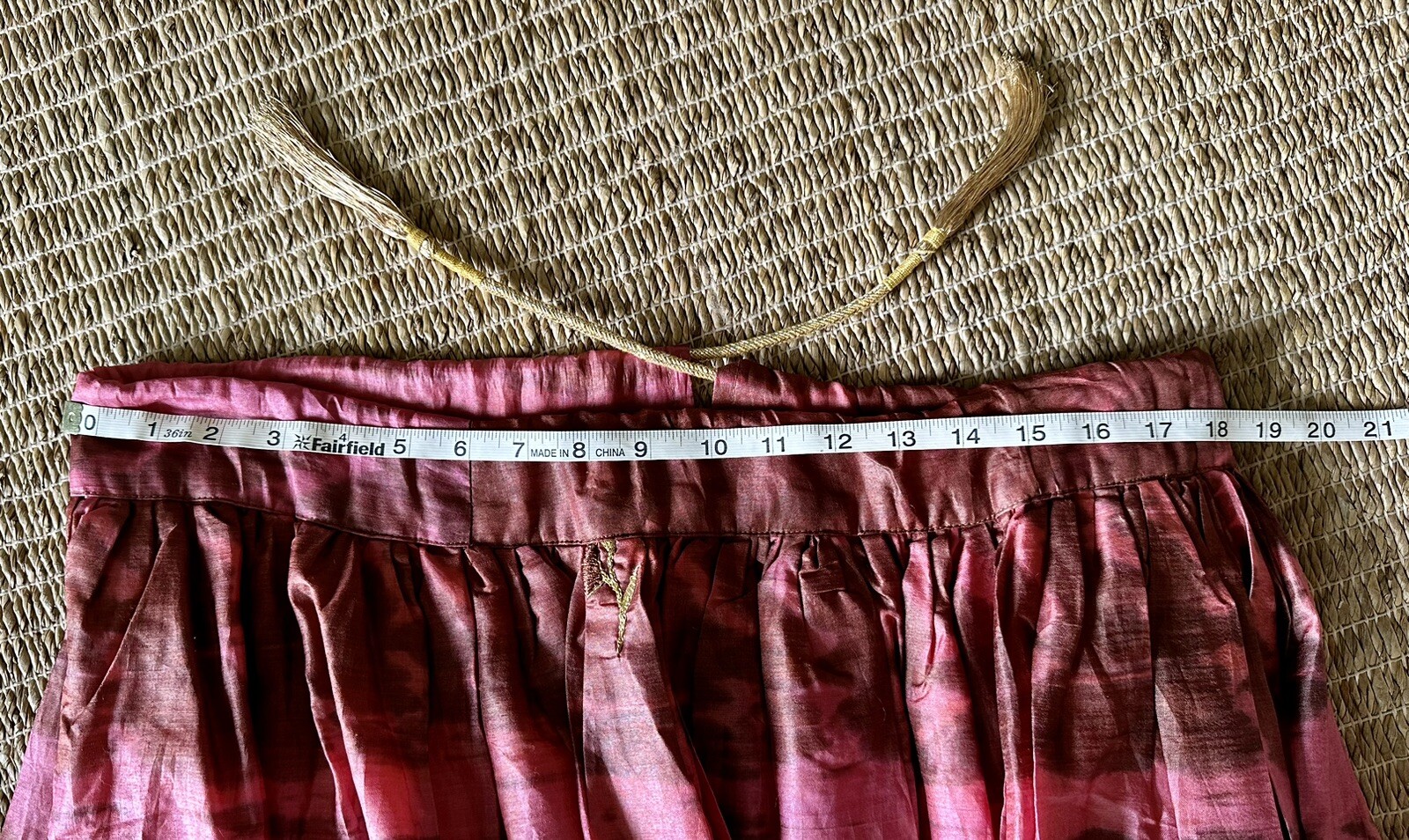 Maroon Lehenga Choli Indian Wedding Bridal Set Silk Embroidery Beading Vintage