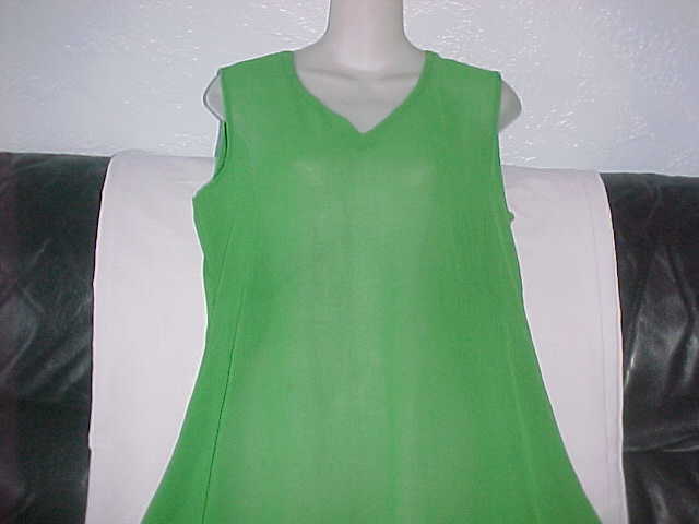 GREEN STUNNING Kameez Koti FINE Kurta SUPERB TUNIC Sari BALLROOM Belly Dance TOP