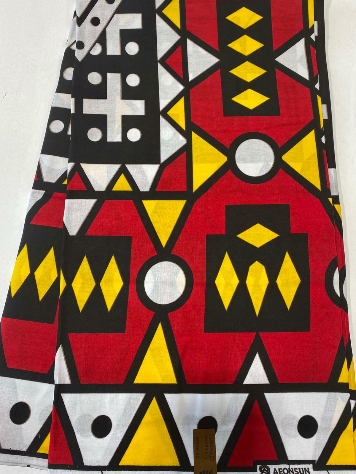 Attractive High Quality African Ankara Wax Print, 100% Cotton, Sell by 6 Yards