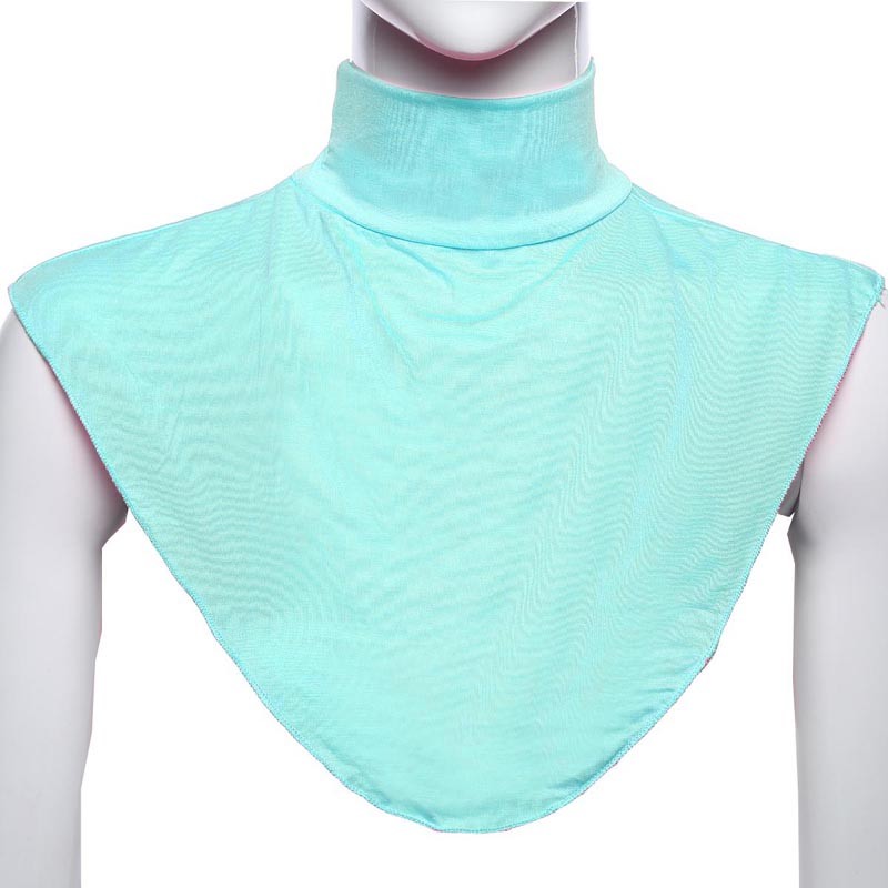 Ramadan Women Muslim Islamic Turtleneck Hijab Neck Cover Collar Wrap Apparel