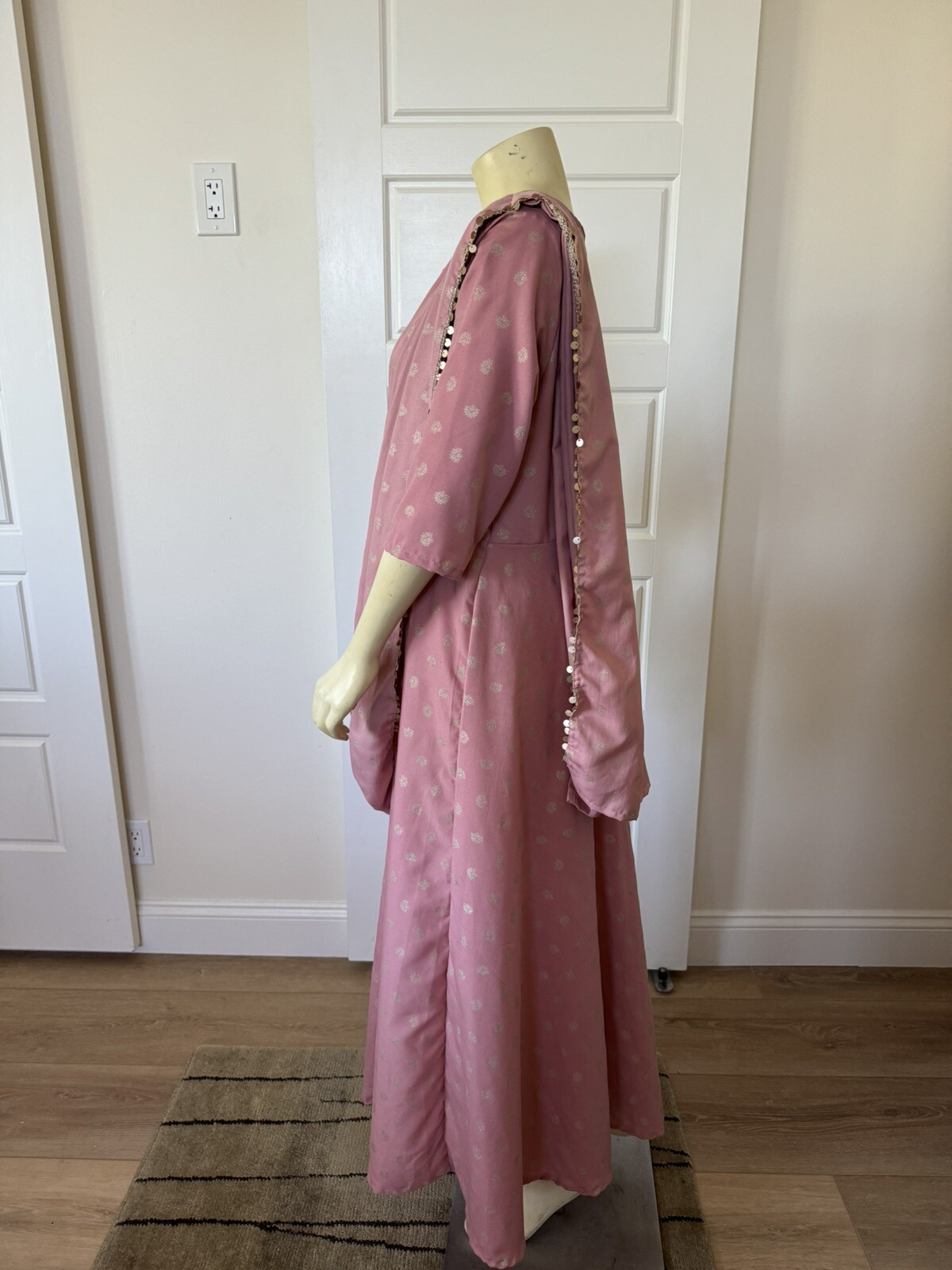 Indian Women’s Soft Jute Khadi Cotton Saree With Unstitched Blouse Party Wear
