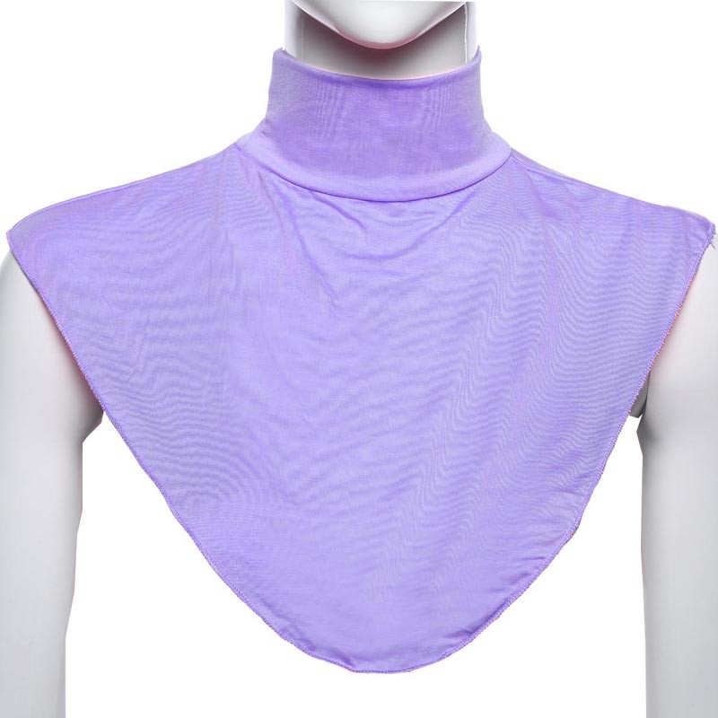 Ramadan Women Muslim Islamic Turtleneck Hijab Neck Cover Collar Wrap Apparel