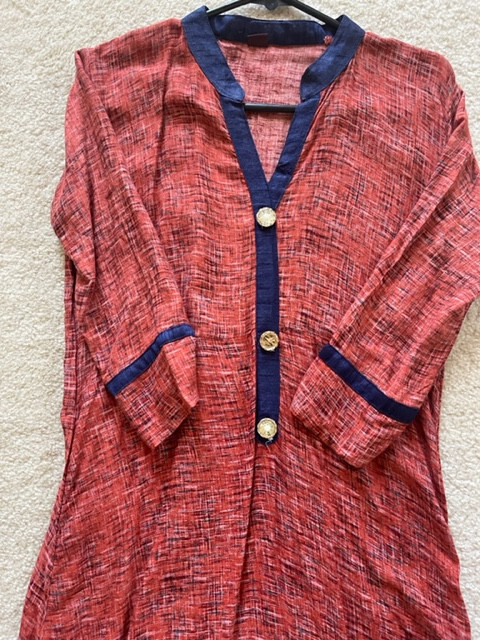 Women Bollywood Stitched Cotton blend Rayon Kurti dress Long Gown Multi color