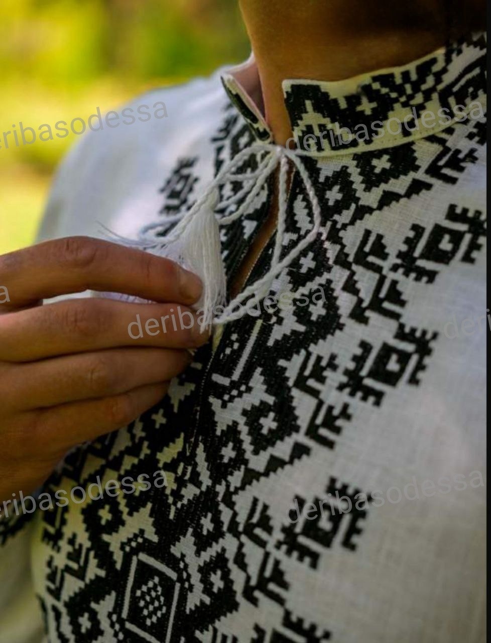 M L XL 2XL 3XL 4XL traditional Ukrainian embroidered shirt Vyshyvanka Linen100%