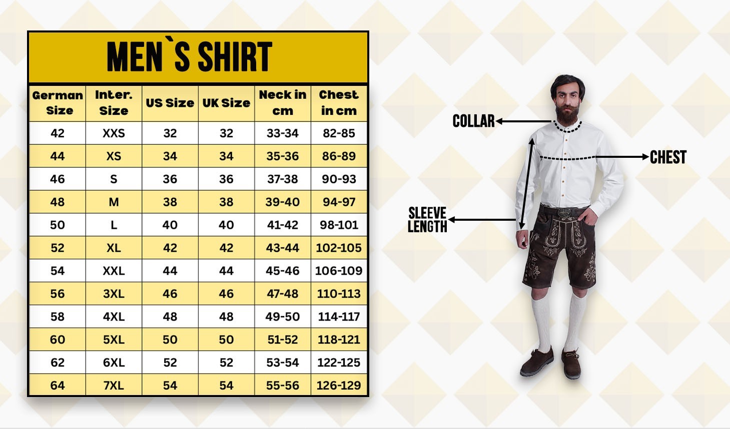 André Lederhosen Shirt