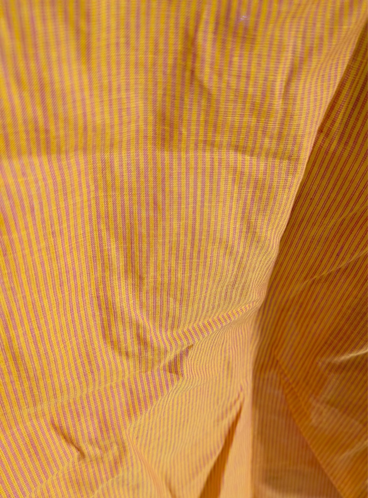 boy child’s kurta tunic top orange striped size 24 traditional clothing shirt