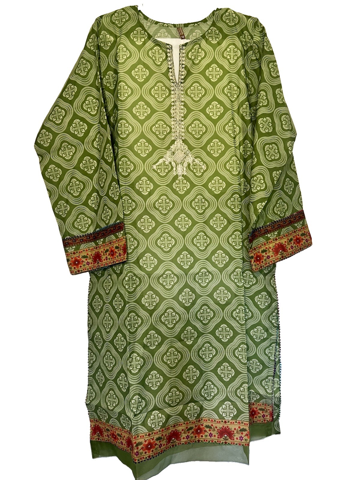 Beechtree 2 Piece Woman Dress Lawn Embroidered 2 Sizes Available Msg For Size