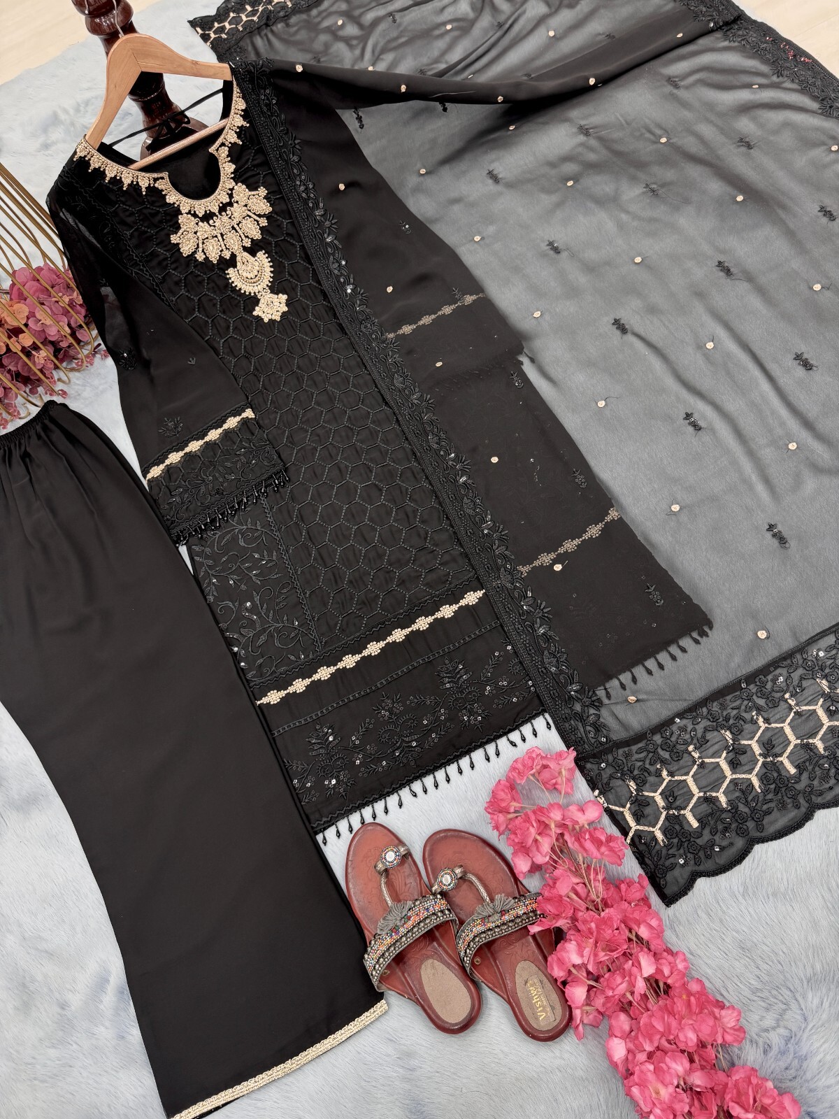 Indian Printed Anarkali Long Dress Digital Suit Gown Stitched Readymade Stylish