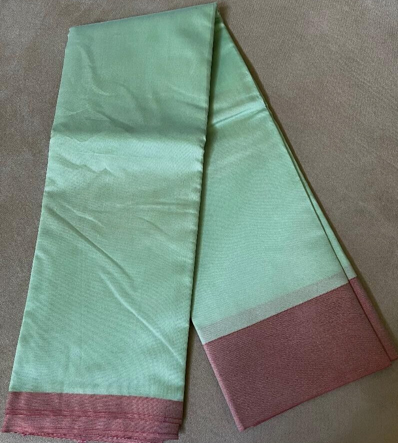 Karishma Silk Plain Saree with Running Blouse
