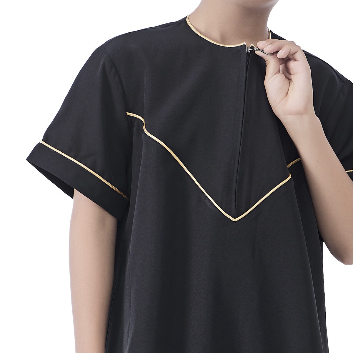 Islamic Kids Boys Abaya Thoub Thobe Kaftan Jubba Thawb Daffah Dishdasha Ramadan