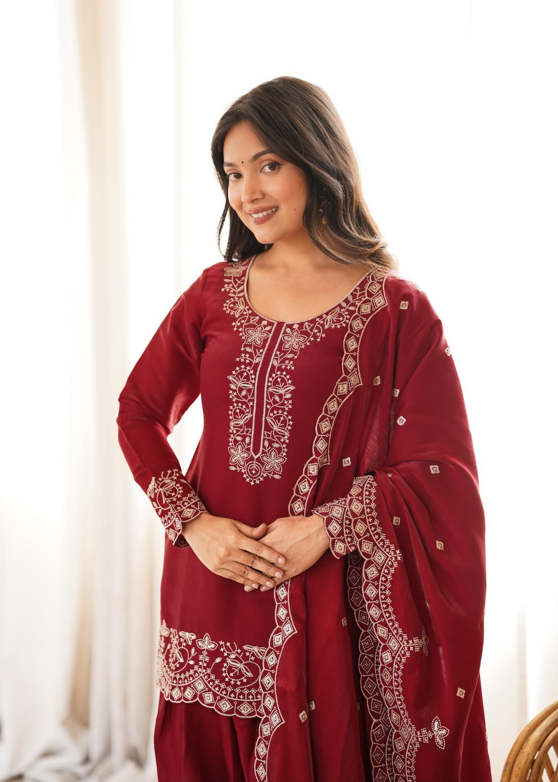 Farshi Salwar Kameez Pakistani Ready To Wear Dress Suits Wedding Party Bollywood