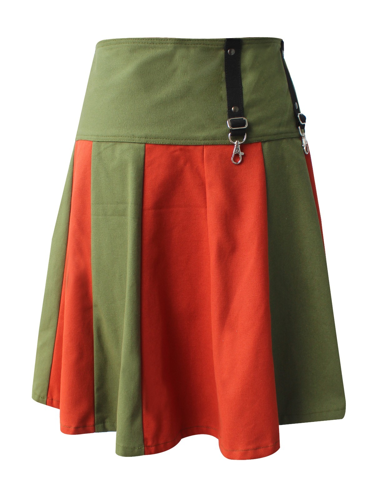 Men’s Scottish Handmade Utility Kilt – Multi Color Canvas & 100% Cotton Kilt