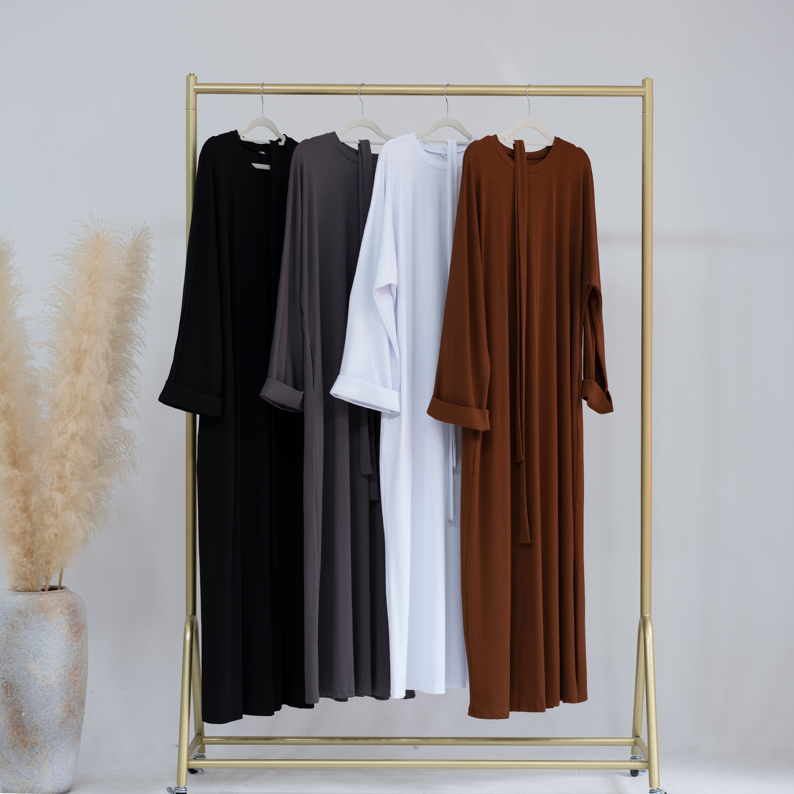 Autumn Loose Abaya Women Arab Prayer Muslim Burqa Dress Kaftan Long Dress Robe