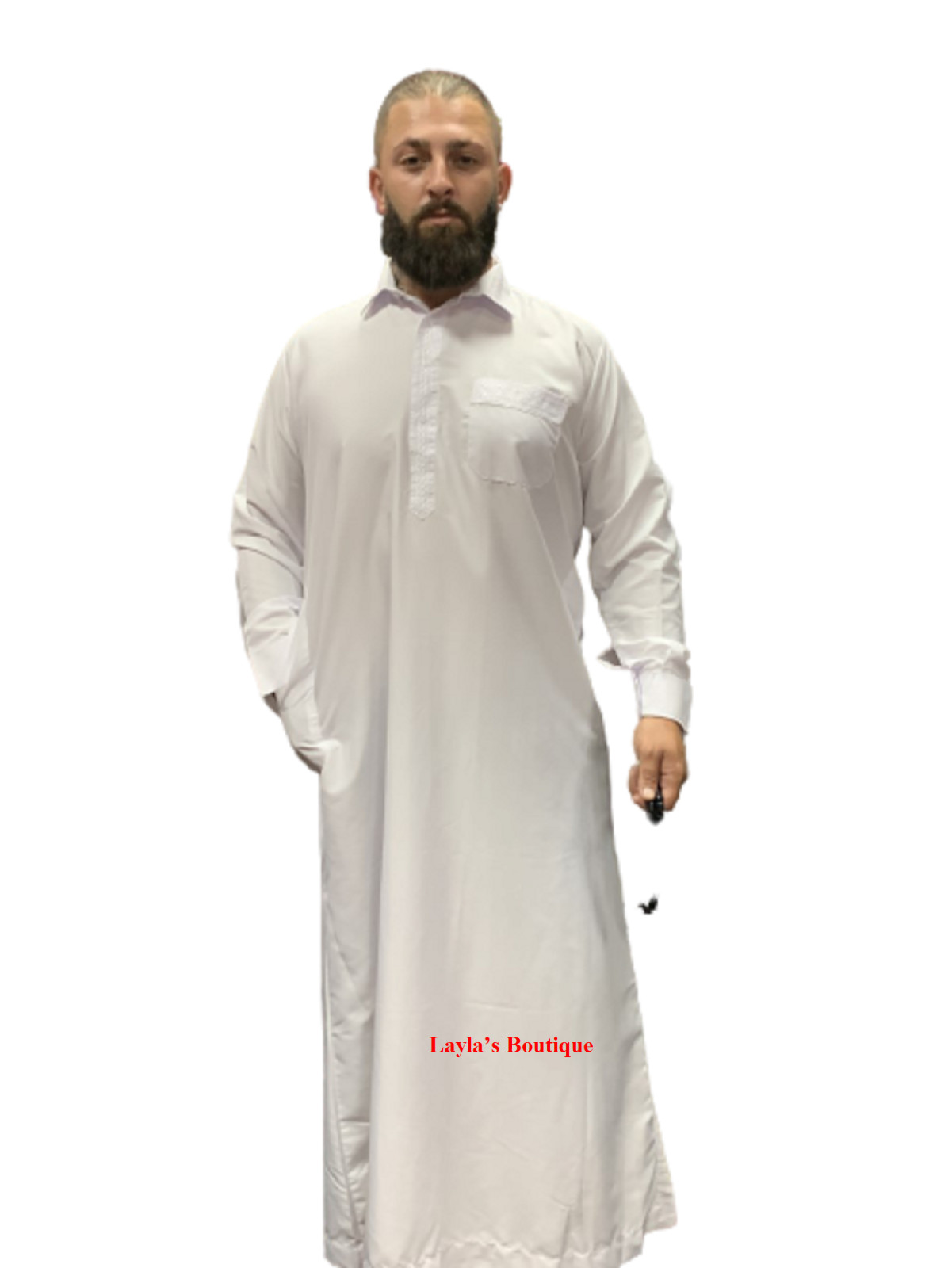 Men’s Arab thoub Cotton blend Both Side Pockets, with pants