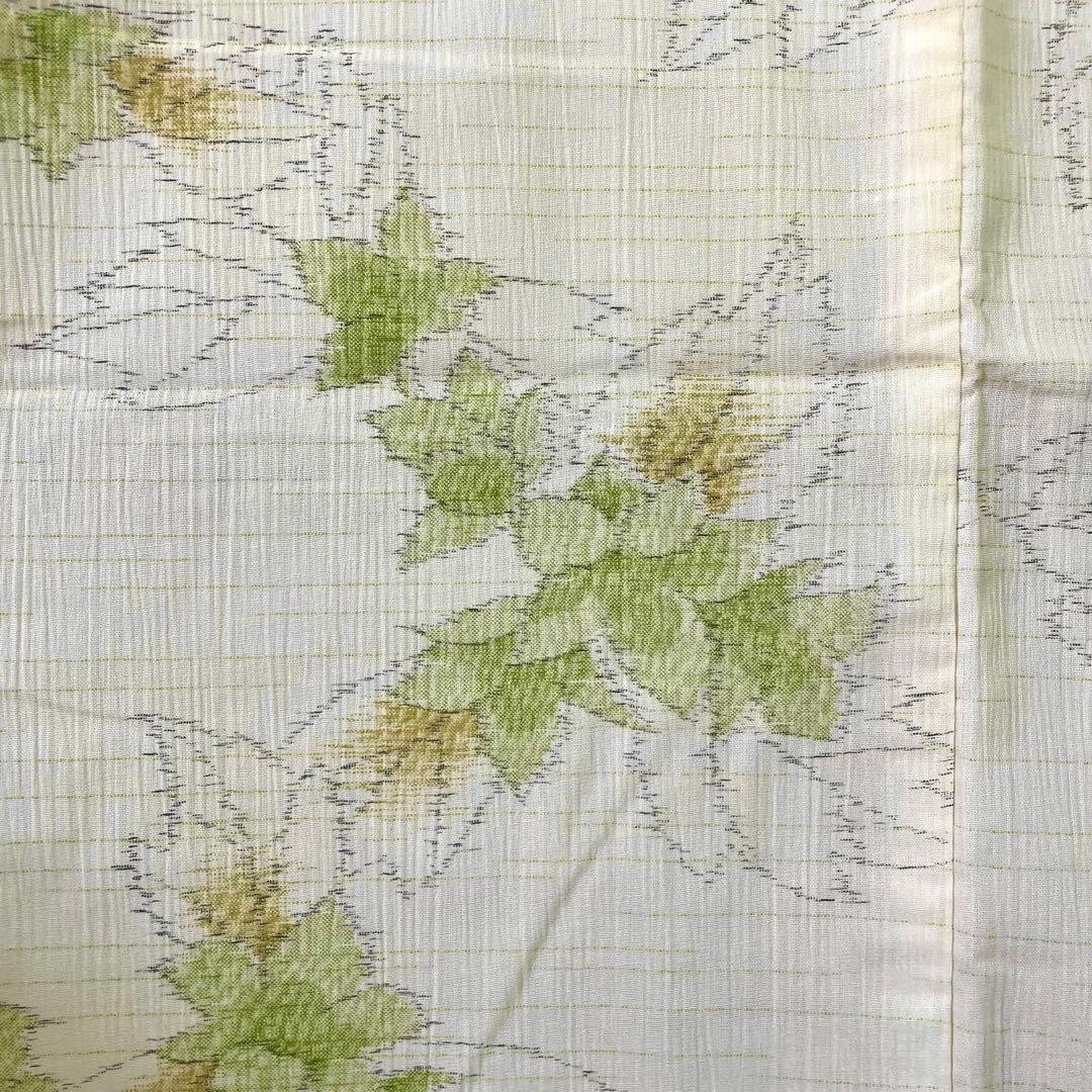 Kimono Mixed Polyester Linen Summer Kimono Ochre Botanical Design Motif