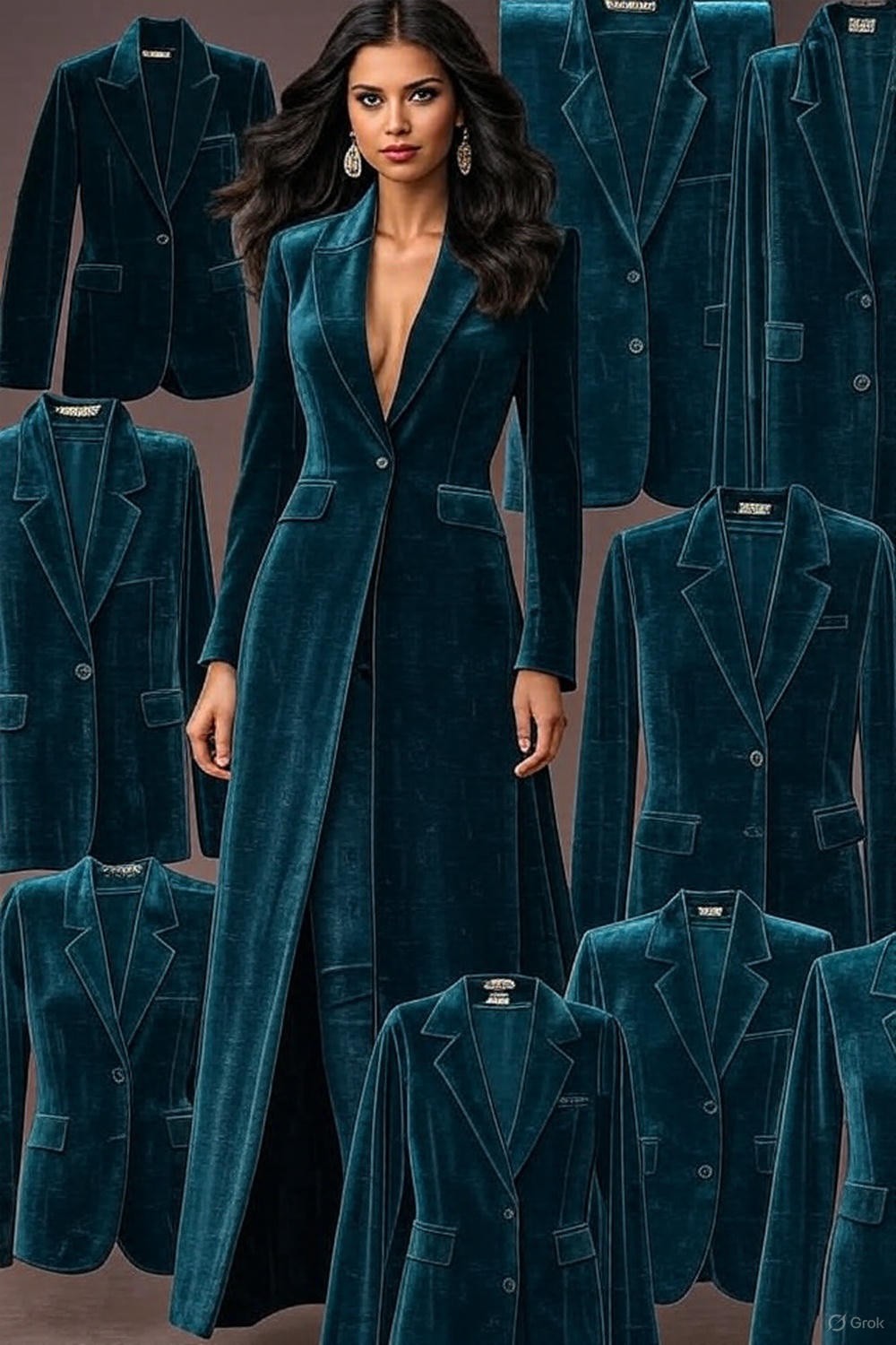 Deep Teal Silk/Rayon Blend Velvet Fabric 9/91% BTY for Apparel/Decor