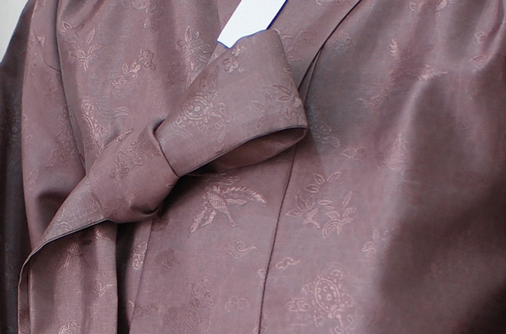 Men outer coat Korean traditional garment Durumagi Hanbok 10 symbol of longevity