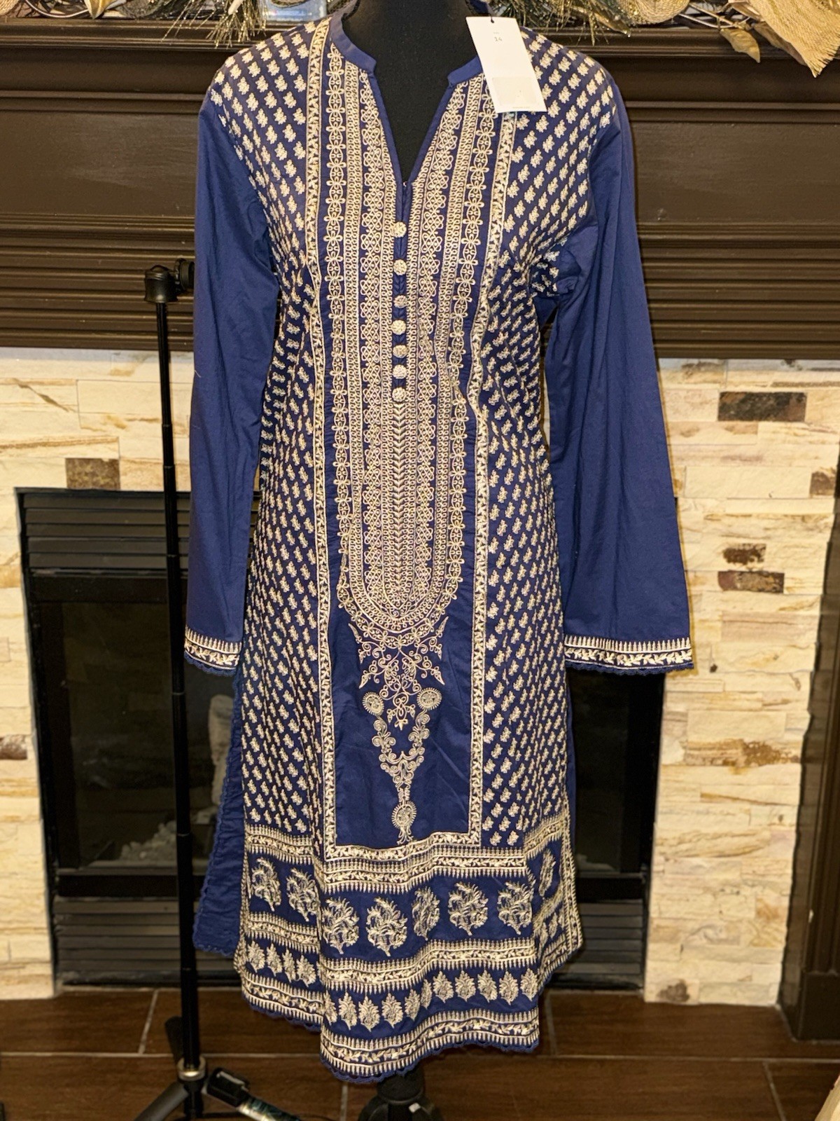 New Designer Pakistani Embroidered Dress Cotton(Shalwar Kameez)/ Khaadi