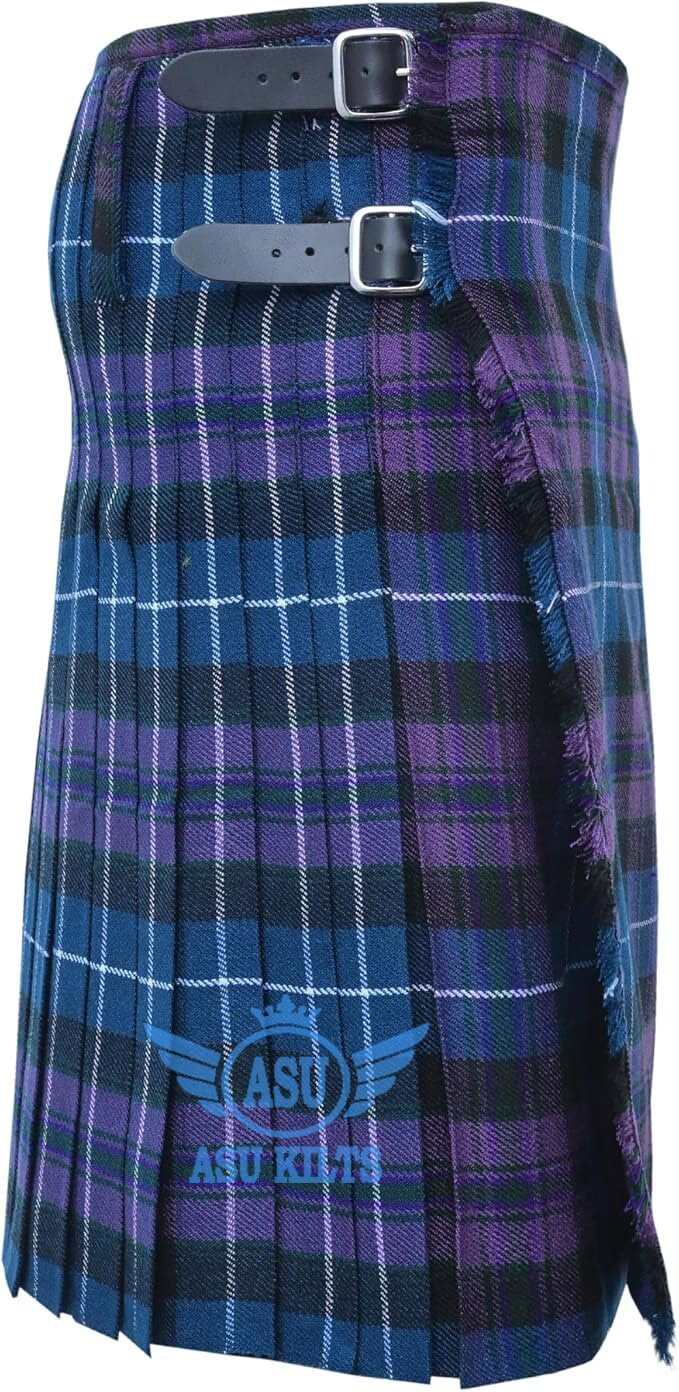 Scottish Handmade Traditional Pride of Scotland Tartan 8yard Tartan Kilt For Men
