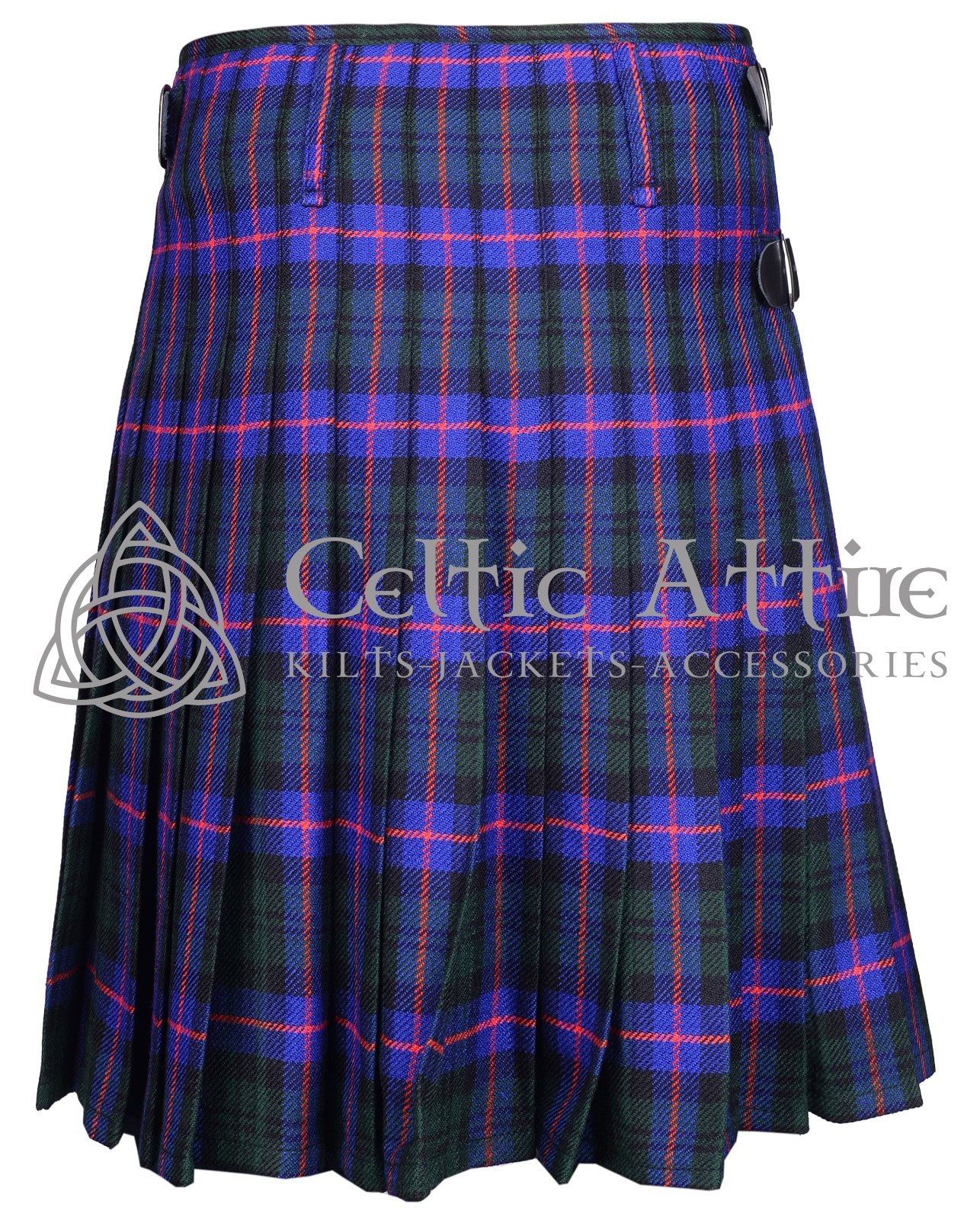 Armstrong Modern Tartan 8 Yard Scottish Kilt – Made to Order By Celtic Attire