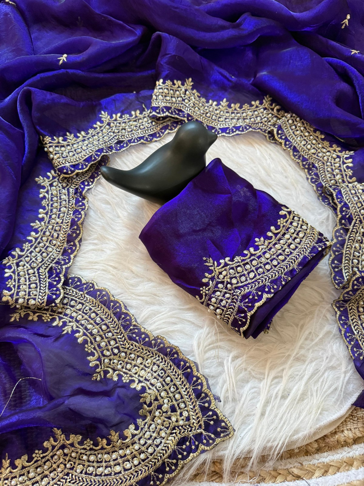 Premium Fancy Satin – known for its luxurious sheen, buttery smooth texture