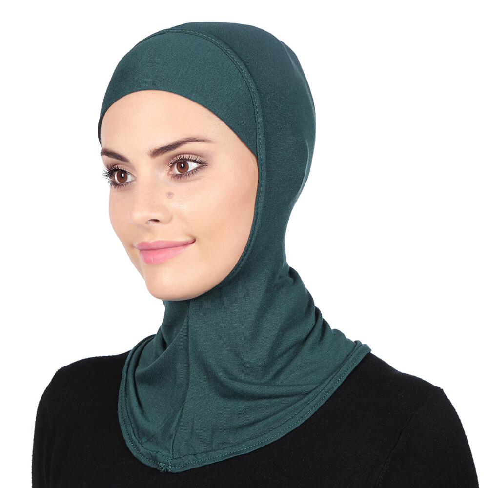 Muslim Women Ninja Headwear Cover Bonnet Inner Hat Underscarf Hijab Cap Scarf