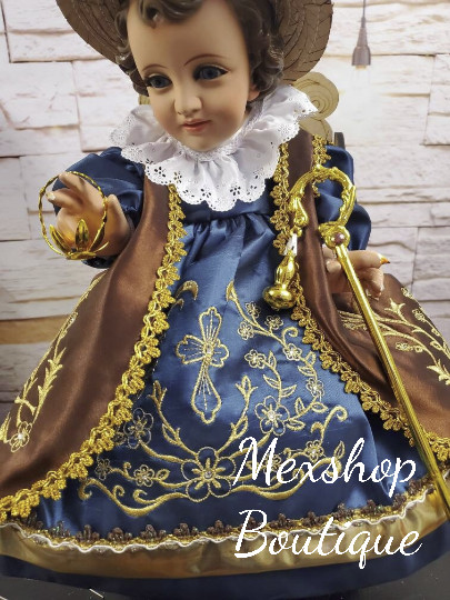 FREE SHIPPING!! Baby Jesus Christ Outfit Holy Child of Atocha and Accessories