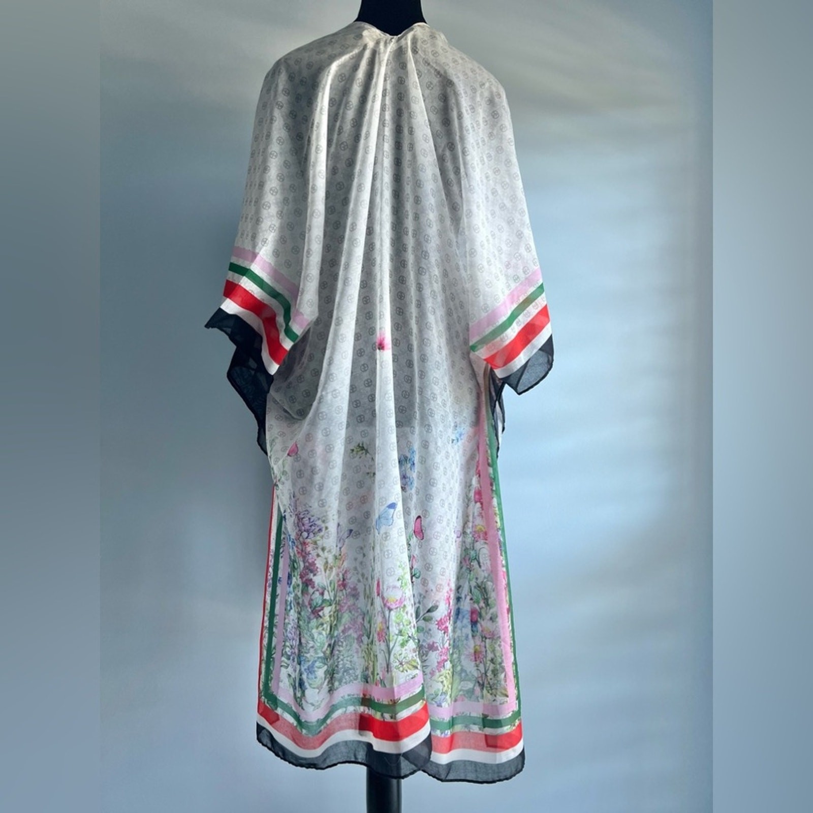 NWOT Giani Bernini Women’s Signature Logo Button-Front Kimono Cover Up