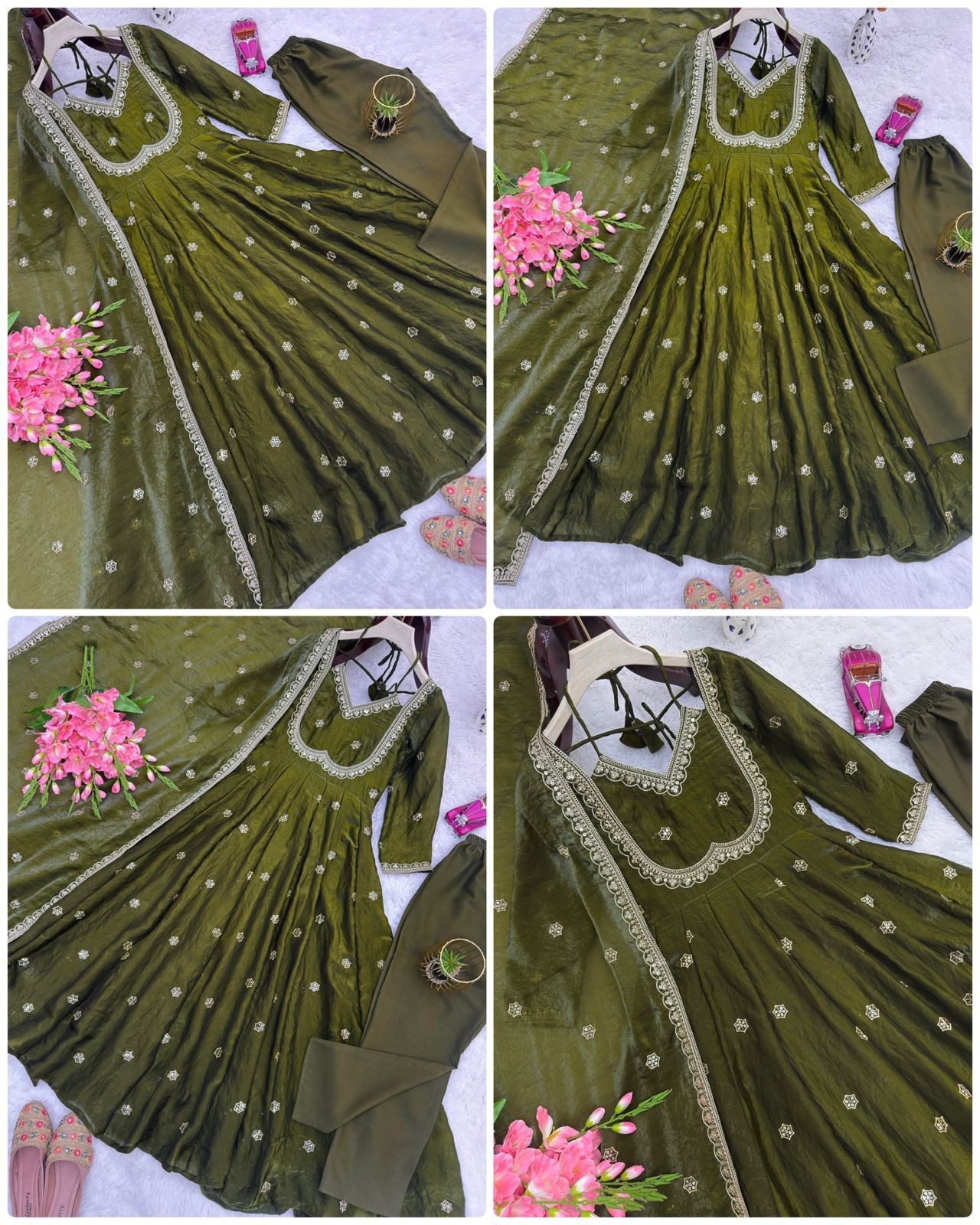 Salwar Kameez Indian Pakistani Wedding Party Wear Dress Bollywood Anarkali Suit