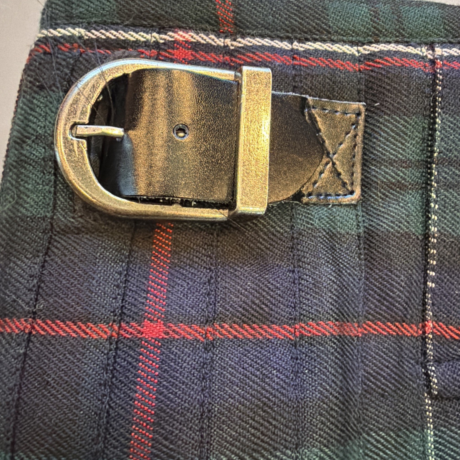 Scottish Highland Redstone Scottish National Tartan Kilt Men Size 30-32