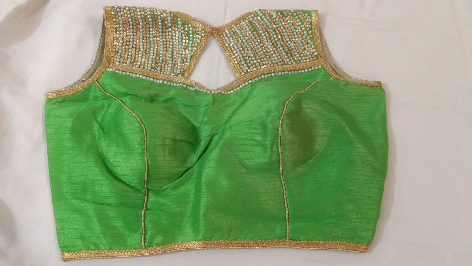 IndianReadymade Stitched Designer Blouse Crop Top Wedding Party Sari Saree Choli