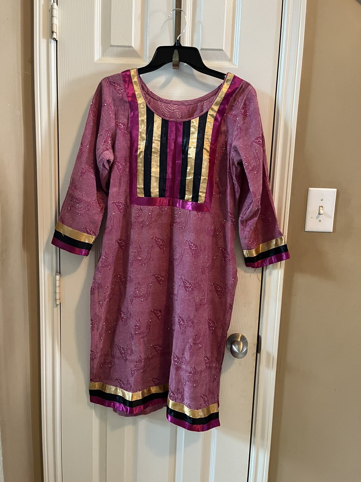Indian Pakistani Designer Soft Khaddar Kameez Shalwar With Shawl