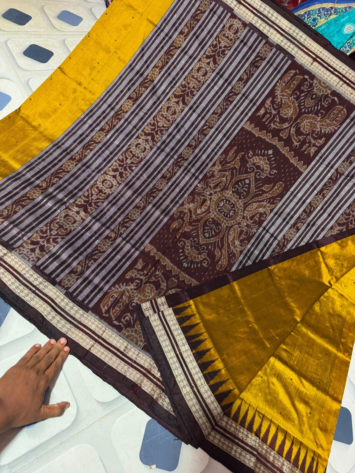 Exquisite Pasapali silk sarees from Odisha with intricate we – Handmade in India