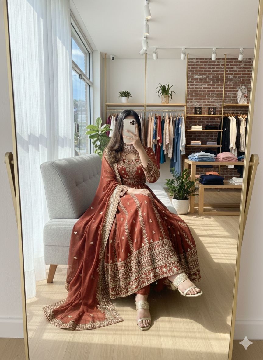 Designer Pakistani Salwar Kameez Ready To Wear Suits Indian Wedding Party Gown