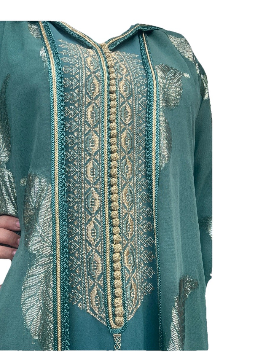 2-Piece Moroccan Jellaba Set – Handmade, Medium Size, Premium Quality Material