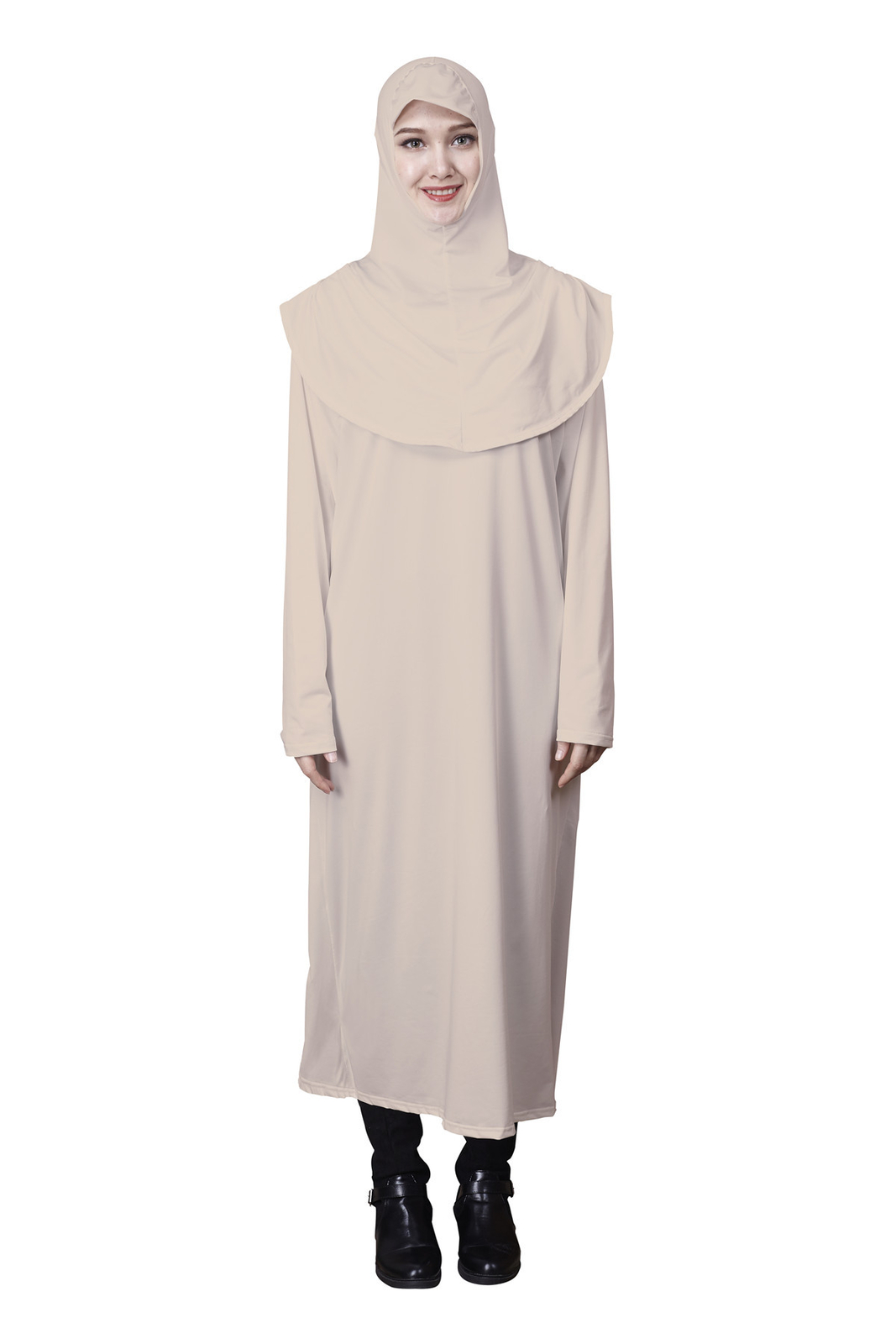 Ramadan Muslim Abaya Khimar Caftan Women Niqab Burqa Robe Prayer Dress Islamic