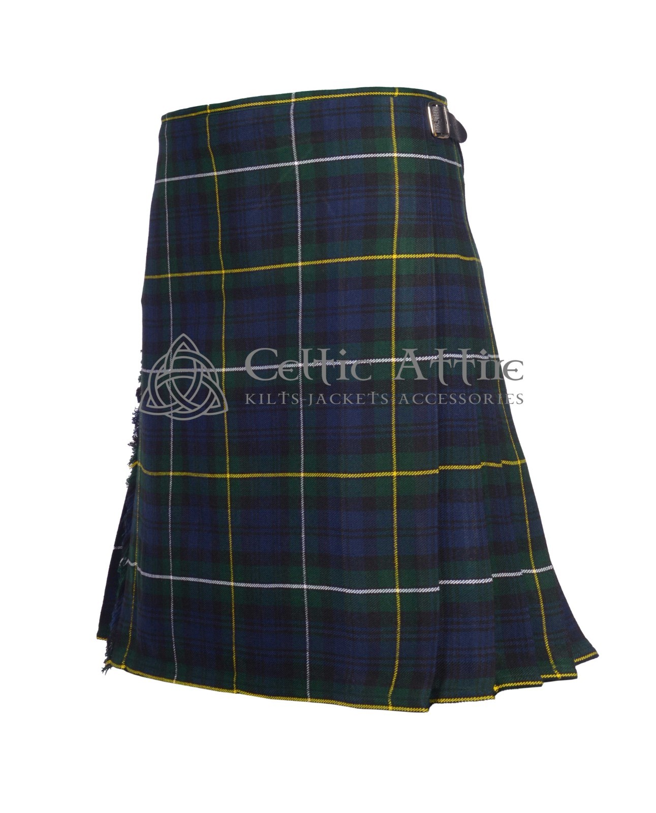 Campbell of Argyll Tartan 8 Yard Scottish Kilt – Made to Order By Celtic Attire