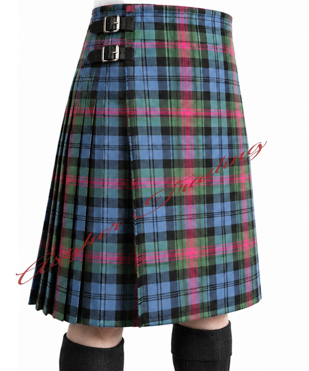 Baird Ancient Tartan kilt – 16oz Acrylic Wool, Men’s Custom Made 8 Yard kilts
