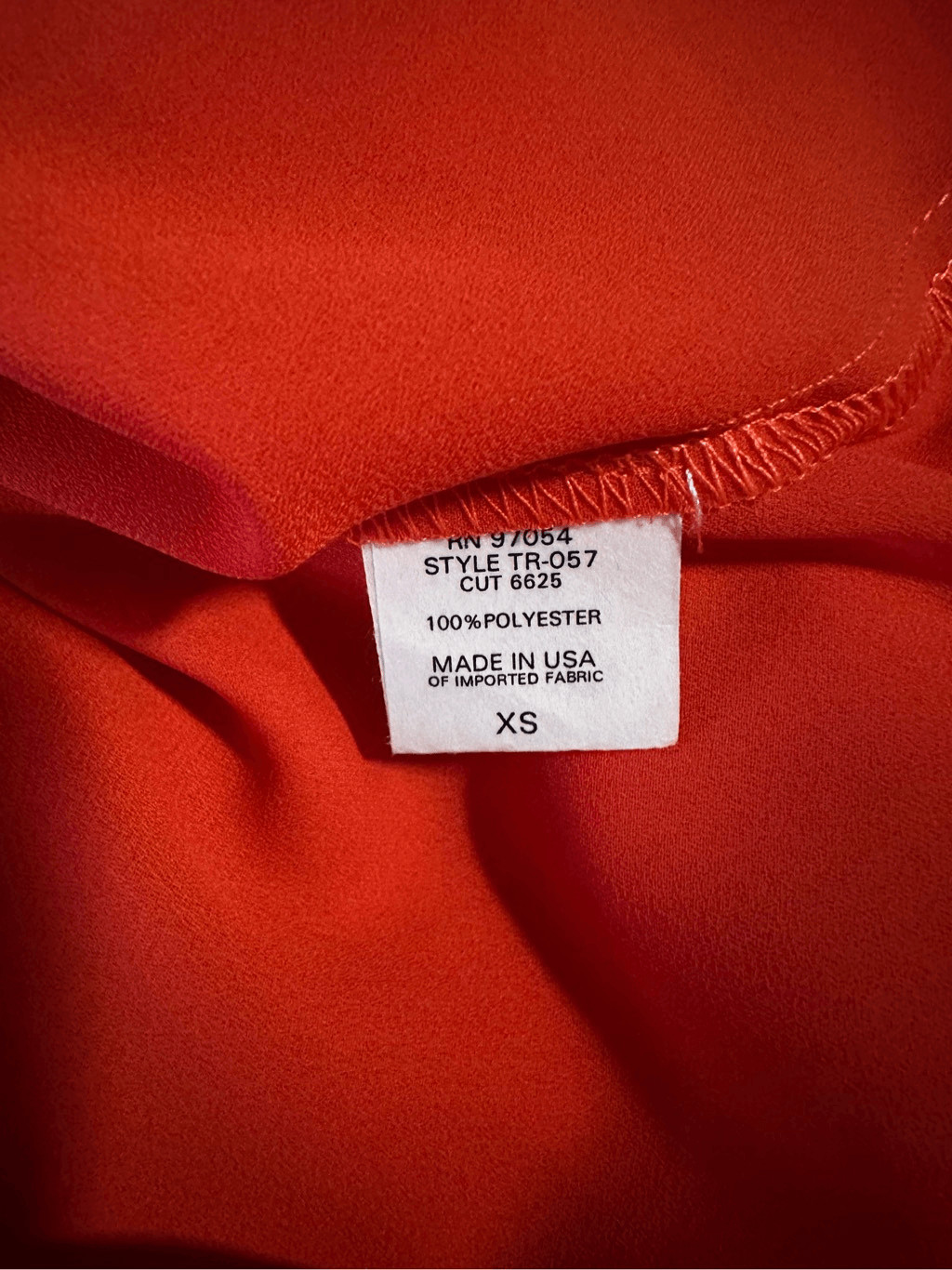 three eighty two Beckett in tomato blouse long sleeve