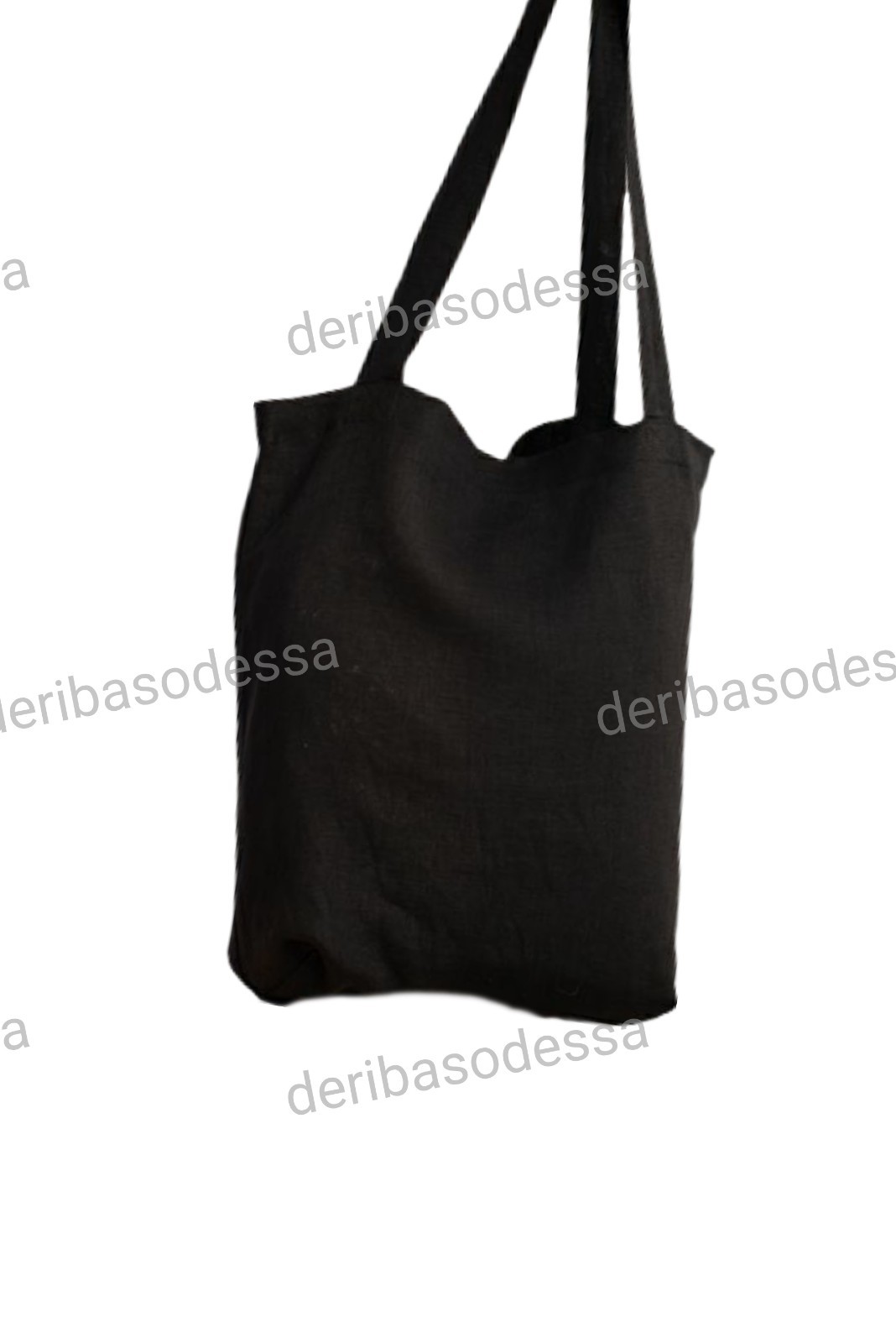 Traditional Ukrainian embroidered linen bag. Linen shopper “Trident Etno”