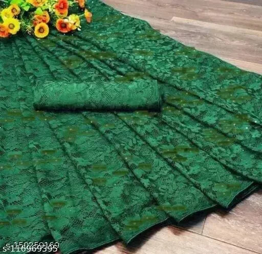 Women’s Art Silk Saree With Running Blouse Piece